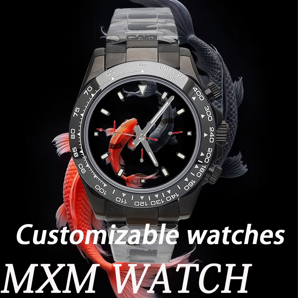 Stainless Bracelet Diver - Orologio Cronografo da Uomo VK63 Personalizzato
