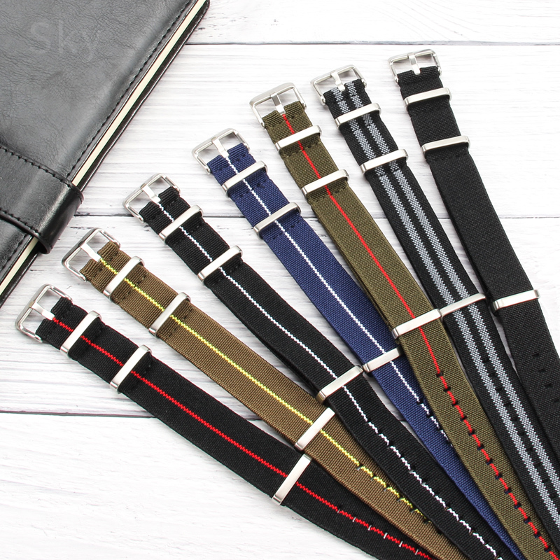 Suede Strap Watch - Cinturino per orologio dell'esercito francese degli