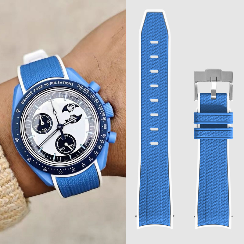 Omega Watch Seamaster - Per Omega Swatch 20mm Curva cinturino