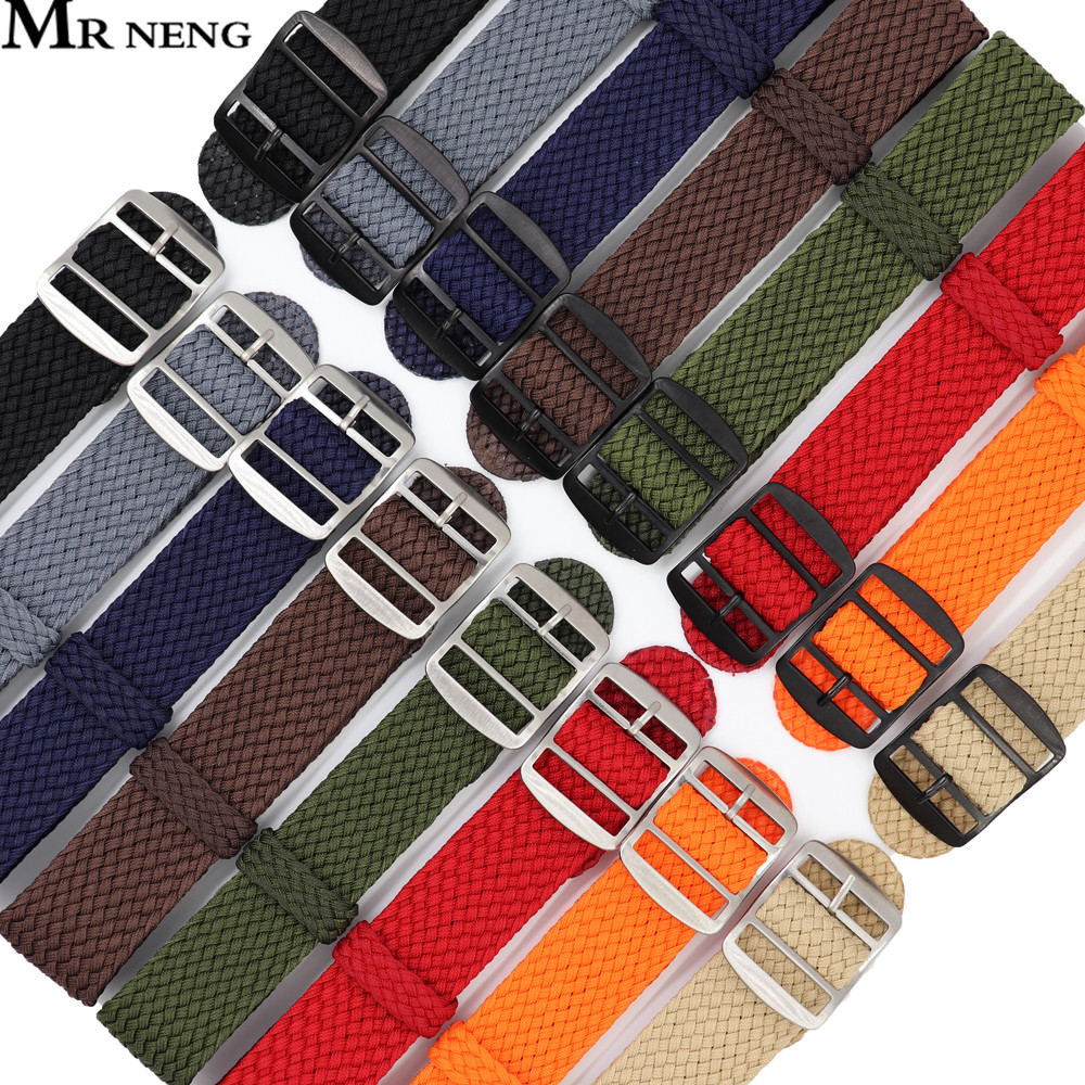 Perlon Strap Woven - Cinturino 18 20 22mm per cinturino
