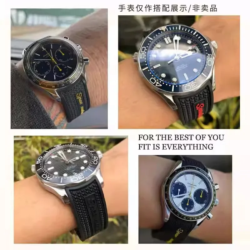 Nuovo cinturino in gomma silic - Omega Watch Speedmaster recensione e prezzo