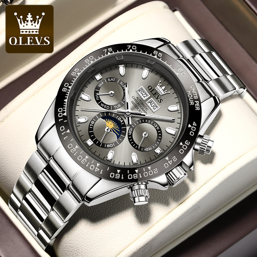 OLEVS 6654 Orologio da uomo di - Omega Watch Seamaster recensione e prezzo