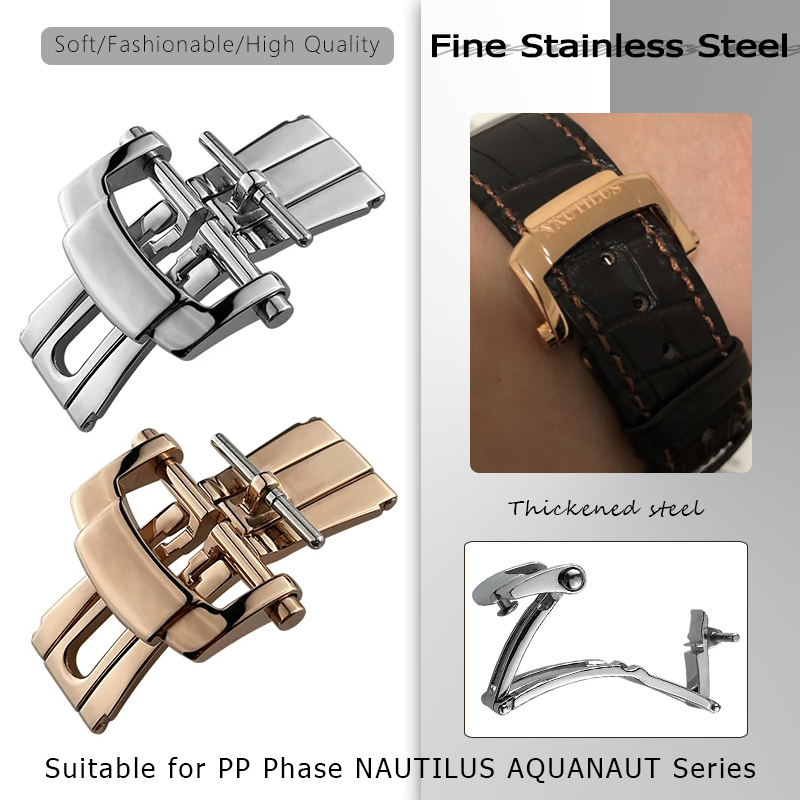 Chiusura pieghevole da 18 mm p - Patek Philippe Watch Aquanaut recensione e prezzo