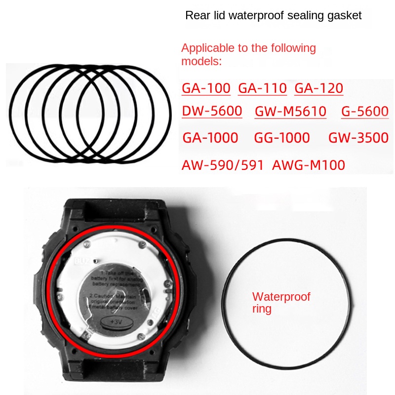 Anello impermeabile per coperc - Casio Watch G-Shock Dw-5600 recensione e prezzo