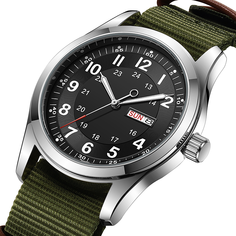 Orologio da Uomo 2026 42mm con - Canvas Strap Watch recensione e prezzo