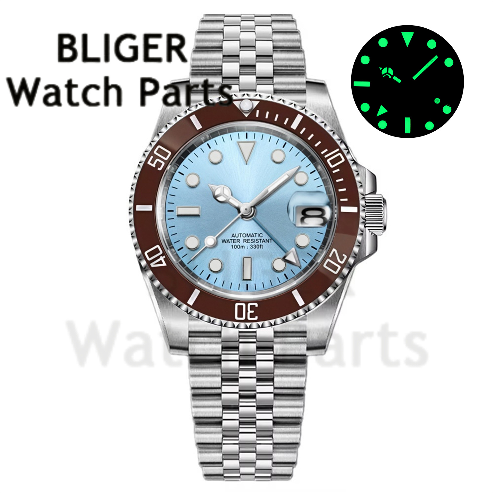Orologio da Polso Meccanico GM - Stainless Bracelet Diver recensione e prezzo